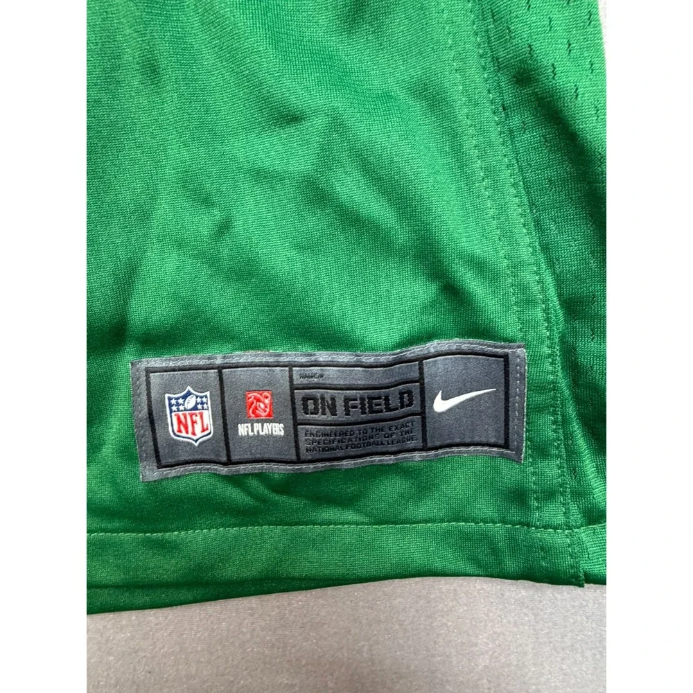 New Nike Women On Field Aaron Rodgers New York Jets Green Jersey Size Medium